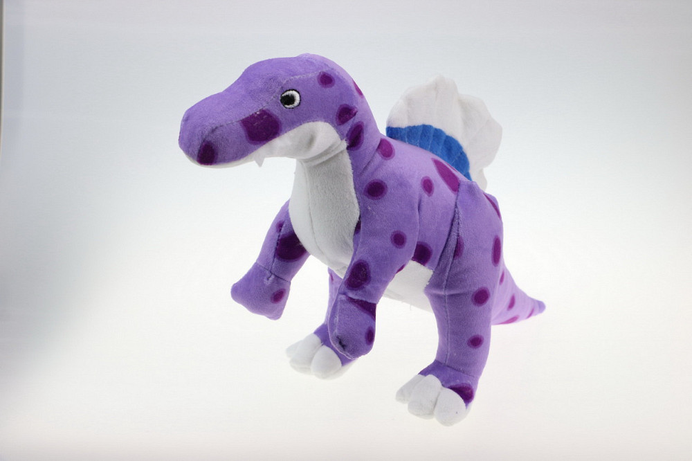 Интерактивное мягкое животное YQ5860 (48шт/2)Спинозавр, реал.зв-рык, тов(28*11*19), в кор.28*11*14см Киев - изображение 1