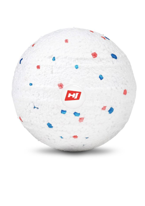 Масажний м'яч EPP 80 мм Hop-Sport HS-P080MB білий Київ - фото 1