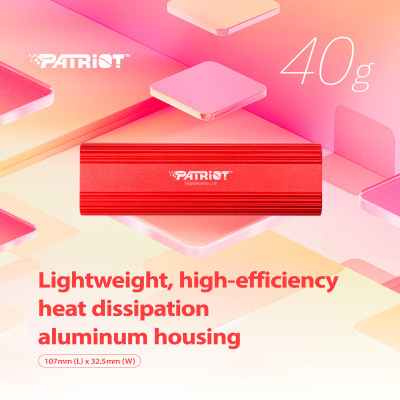 Накопитель SSD USB-C 512GB Patriot (PTPL512GPEC) Винница - изображение 7