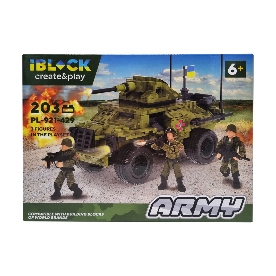 Конструктор Армія IBLOCK PL-921-429, 4 види Вид 2 Вінниця - фото 1