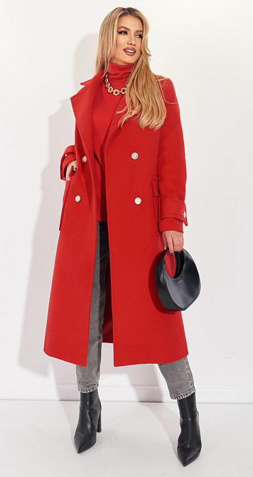 Червоне пальто (42) Київ - фото 5