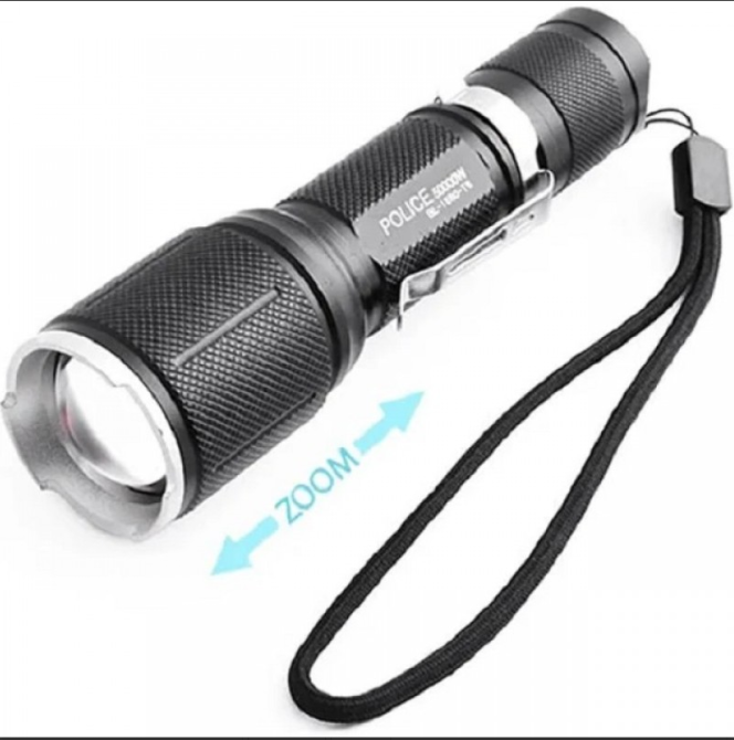 Ліхтарик ручний BAILONG BL-1860-T6 5 режимів роботи, дальність до 950 метрів, оптичний ZOOM 3863 Одеса - фото 9