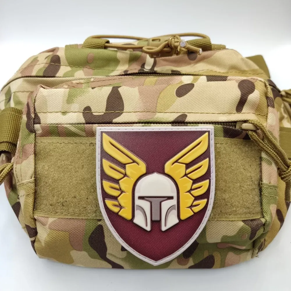 Патч / шеврон ЗСУ 46 окрема аеромобільна бригада Запоріжжя - фото 2