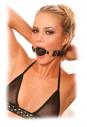Кляп FFS Breathable Ball Gag Black Sex Aura Київ