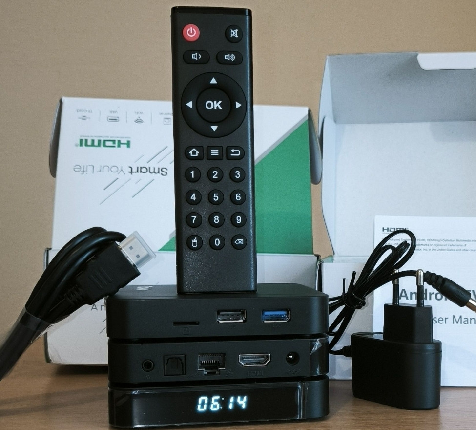 Смарт ТВ приставка Tanix W2 4/32 + 6 міс. IPTV телебачення. Київ - фото 4