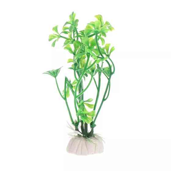 Штучні водорості в акваріум зелені - висота 11см, пластик Київ