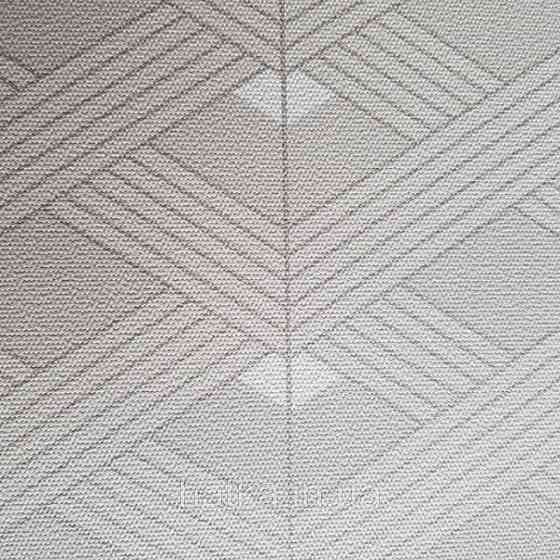 Шпалери вінілові Lutece Melody 51197207 геометрія смуги фігури сірі бежеві білі сріблясті Київ