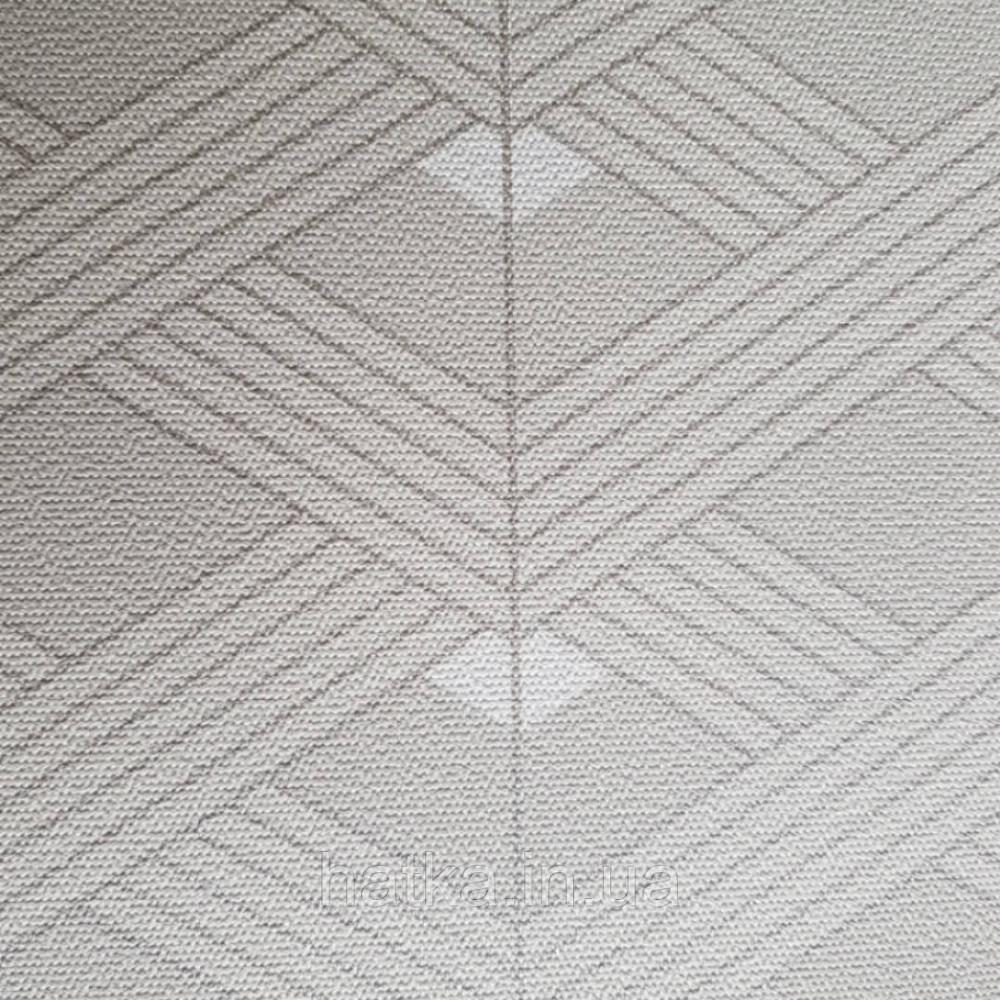 Шпалери вінілові Lutece Melody 51197207 геометрія смуги фігури сірі бежеві білі сріблясті Київ - фото 2