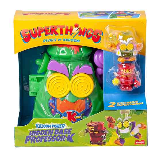 Ігровий набір SuperThings серії Kazoom Power - Прихована база Професора К Дніпро