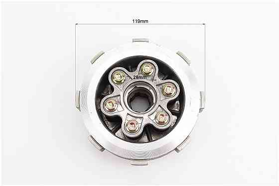 Зчеплення, маховик у зборі (6 болтів, маховик 70T) CB-150/200cc, тип1 Киев