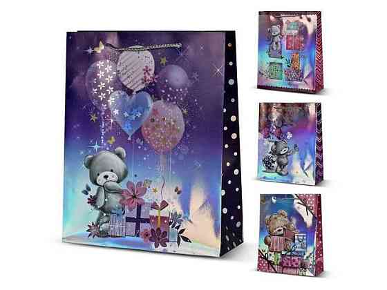 Пакет подарунковий M Bear 26*32*10см R95528 ТМ STENSON Київ
