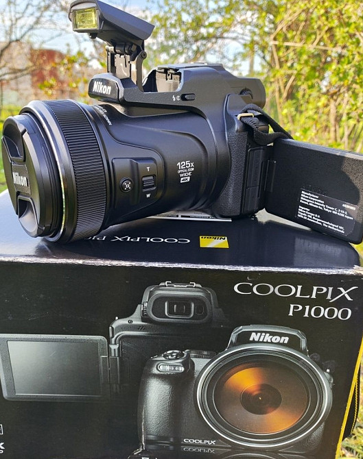 Nikon P1000+125Х Зум+WIFI+64GB sd Зумовик фотик поворотний дисплей. Харків - фото 8