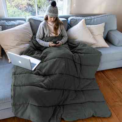 Спальний мішок Naturehike F150 NH22MSD05, правий, графіт (6927595797747-R) Вінниця