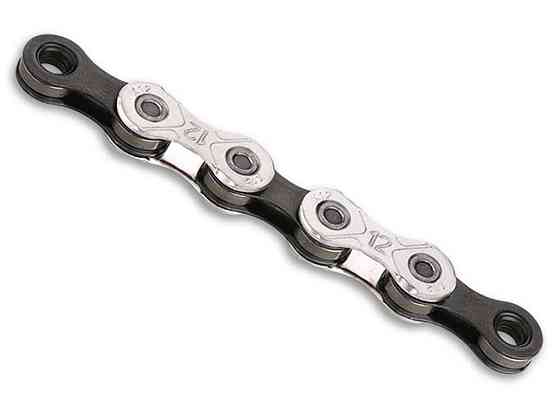 Ланцюг для велосипеда X12 Silver/Black 126 ланок ТМ КОЛЕСО Київ