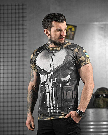 Тактична футболка потоотводящая oblivion armor ВН1103 Одесса - изображение 3