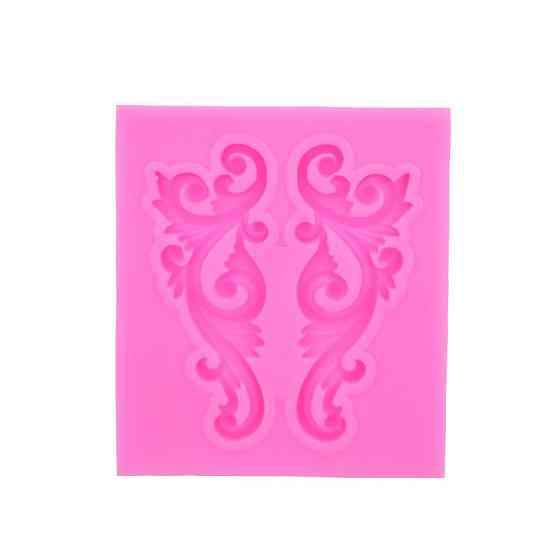 Силиконовая форма Абстракция 54 на 60 мм розовый Киев