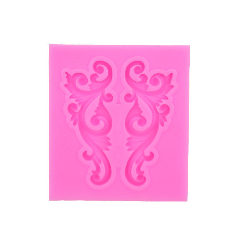 Силиконовая форма Абстракция 54 на 60 мм розовый Киев - изображение 3