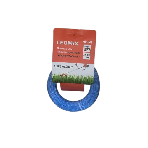 Ліска для тримера d2,0мм 15м зріз/квадрат з сердечником Professional LEOMIX Житомир - фото 1