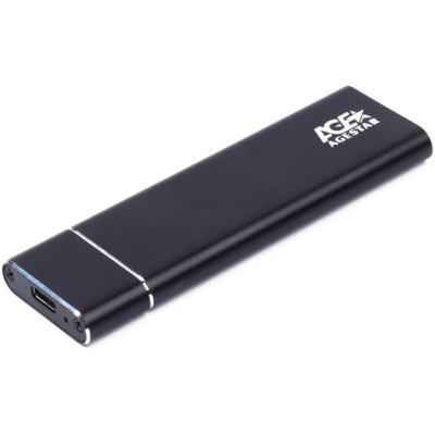Карман внешний AgeStar M2 NGFF black (3UBNF5C (Black)) Винница - изображение 1