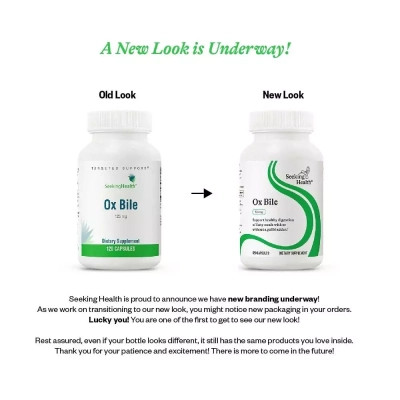 Витаминно-минеральный комплекс Seeking Health Бычья желчь, 125 мг, Ox Bile 125, 120 капсул (SKH52098) Винница - изображение 4