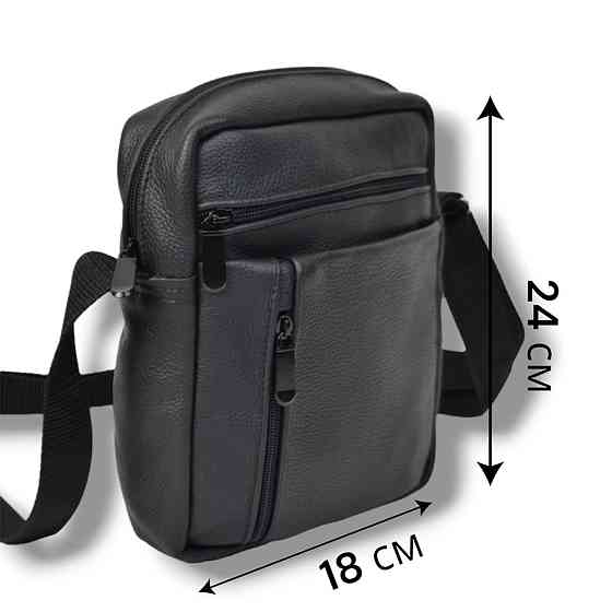 Сумка для документів зручна, Сумка-месенджер для роботи, Ділова сумка месенджер, Шкіряний месенджер LK-39 Львів