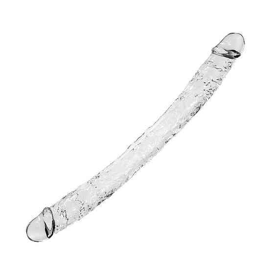 Прозорий двосторонній фалоімітатор Alive Supreme Jelly Dildo Sex Aura Київ