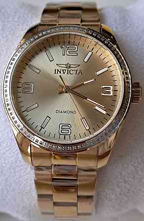 Часы Invicta Elite Diamond с бриллиантами 0,28  от Инвикта. Киев