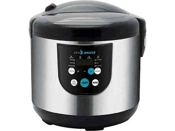 Мультиварка 900Вт 5л Sea Breeze SB-044 антипригарное покрытие 12 режим приготовления Мультишеф. ТМ SeaBreeze Киев