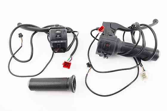 Ручки газу з перемикачами + ручка гальма + ричаги Л+П к-кт BOOSTER Київ