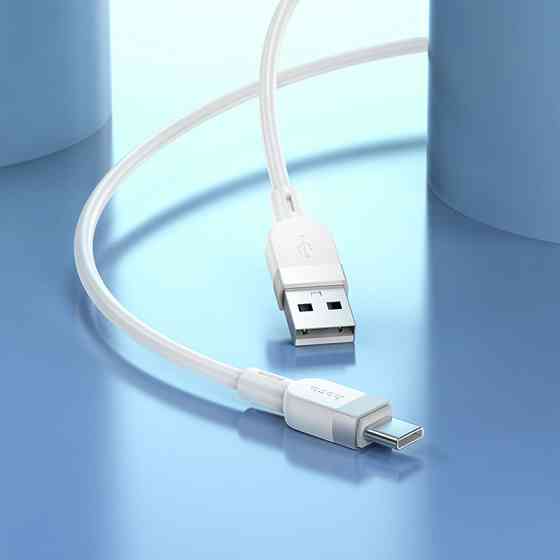 Кабель HOCO X109 Energy silicone charging data cable Type-C(L=1M) White Київ