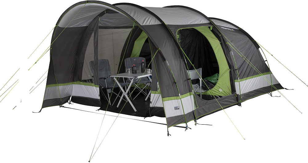 Палатка четырехместная High Peak Brixen 4.0 Light Grey/Dark Grey/Green (11815) Киев - изображение 4