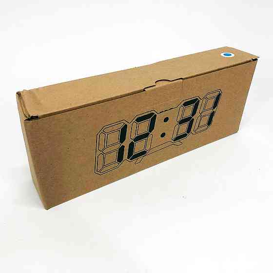 Розумний настільний годинник LY-1089, Настільний годинник з дзеркальним дисплеєм, PF-823 Годинник настільний Київ