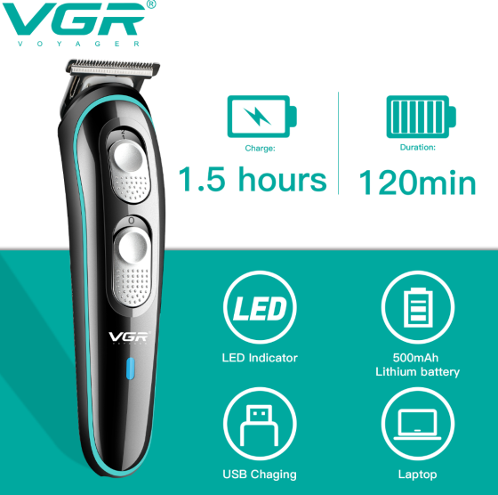 Триммер бороды и усов VGR V-055 Днепр