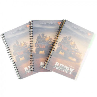 Блокнот Yes А4 Army Ukraine 144 листа пластиковая обложка 144 листа (681944) Винница - изображение 2