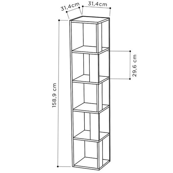 Стелаж кутовий "Калістон" маренго Миколаїв - фото 3