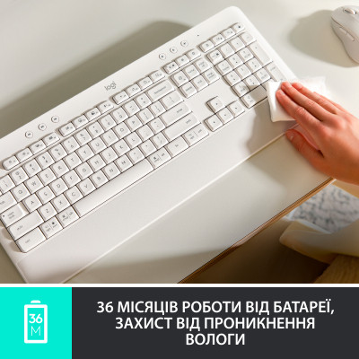 Клавіатура Logitech Signature K650 USB/Bluetooth UA Graphite (920-010945) Вінниця - фото 7