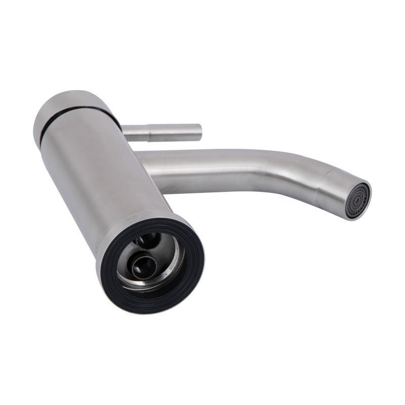 Смеситель для раковины Lidz Aria 0011F (k35) LDARI0011FNKS46091 Nickel сатин Киев - изображение 3