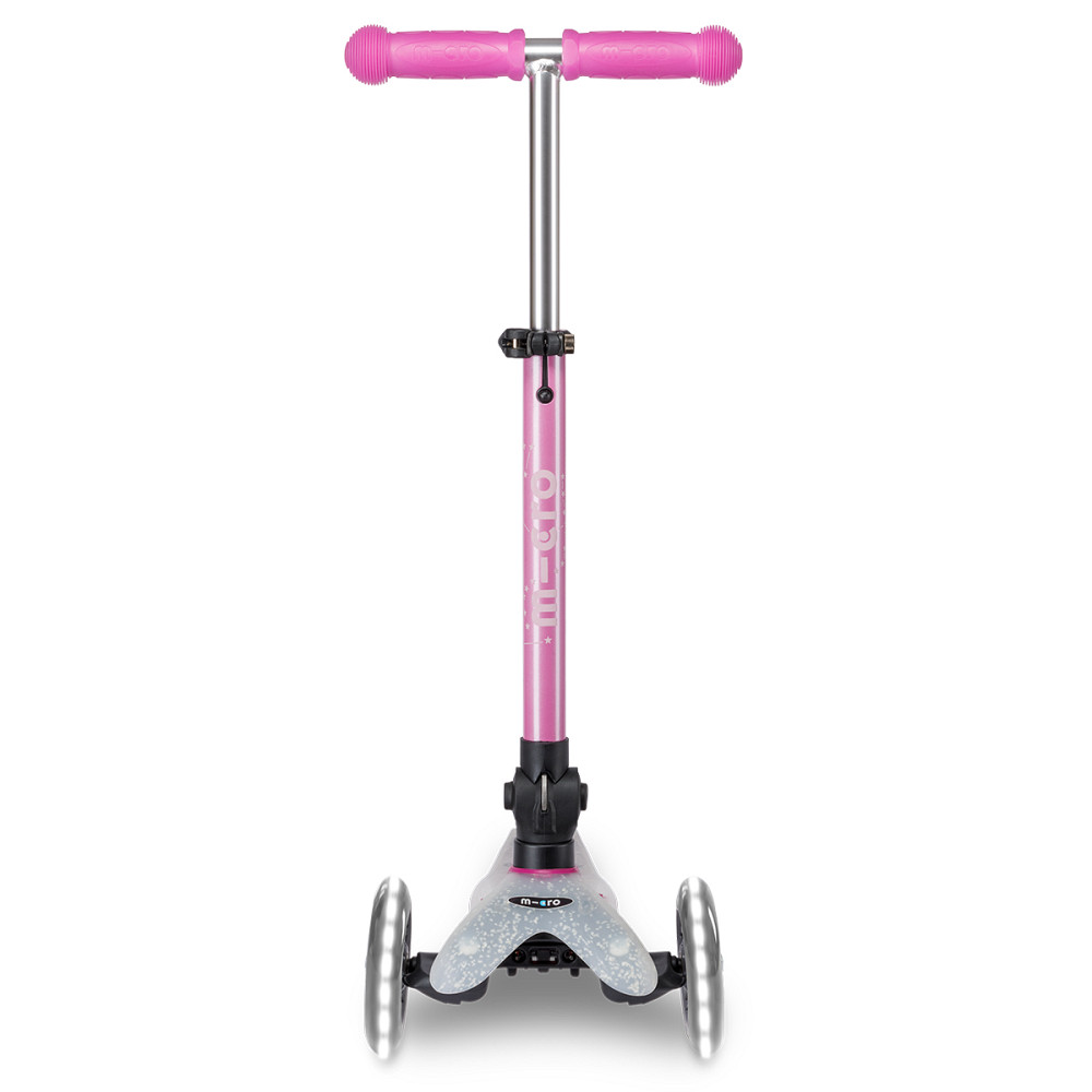 Самокат MICRO складний серії Mini Deluxe Foldable Orion Glow LED – Рожевий Дніпро - фото 15