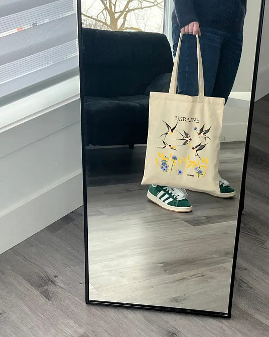 Екошопер на замку BookOpt BK4052 Ukraine (Ластівки) бежевий Луцьк - фото 8