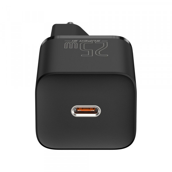 Зарядний пристрій 1xUSB 25W (USB-C) Чорний Baseus (CCSP020101) Киев - изображение 4