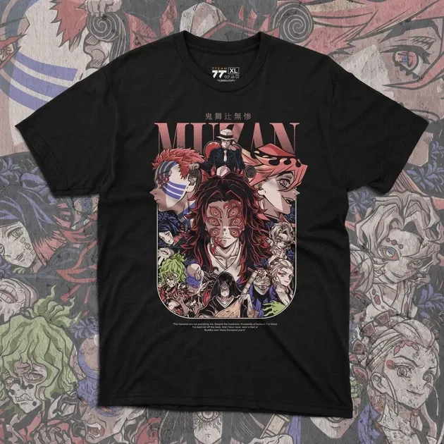 Футболка чоловіча з  принтом Клинок Рассекающий Демонов Музан 2 Розмір 48 Дніпро - фото 1