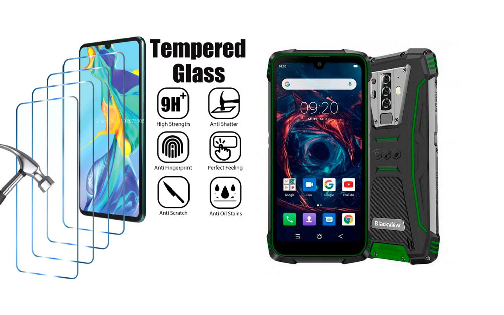 Захисне скло ArmorGlass для Blackview BV6900 – стійке до подряпин та ударів Київ - фото 1