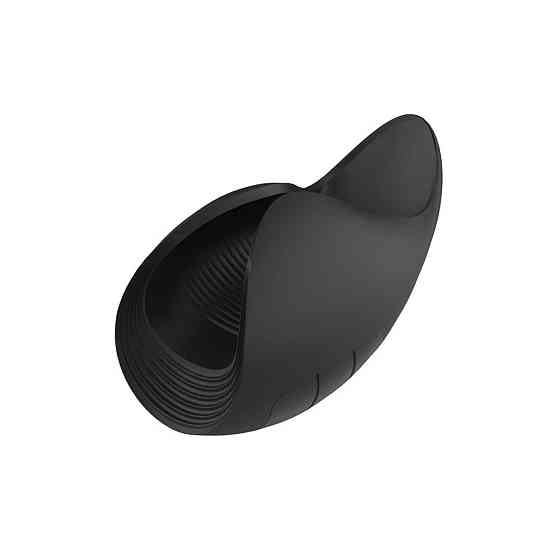 Мастурбатор с вибрацией Dream Toys Essentials, открытый, нереалистичный, черный, 13 см Sex Aura Киев