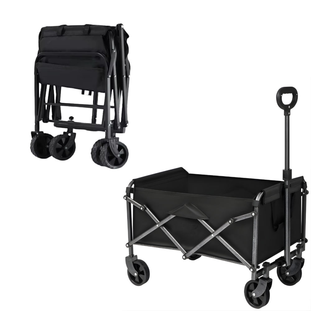 Набір візок зі стільницею 78х45см складні для кемпінгу перевезення речей, багатоцільовий об'єм 67 л для походів на природу Кам'янець-Подільський - фото 17