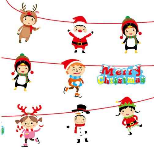 Новогодняя гирлянда для праздника 280 см разноцветный Киев