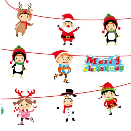 Новогодняя гирлянда для праздника 280 см разноцветный Киев - изображение 3