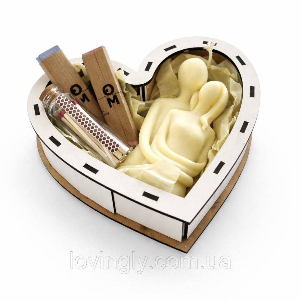 Романтический подарок, свеча 