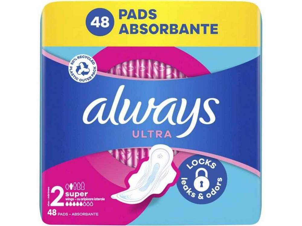 Прокладки гигиенические Дени 5к. 48шт Ultra Super Giga ТМ ALWAYS Киев - изображение 1