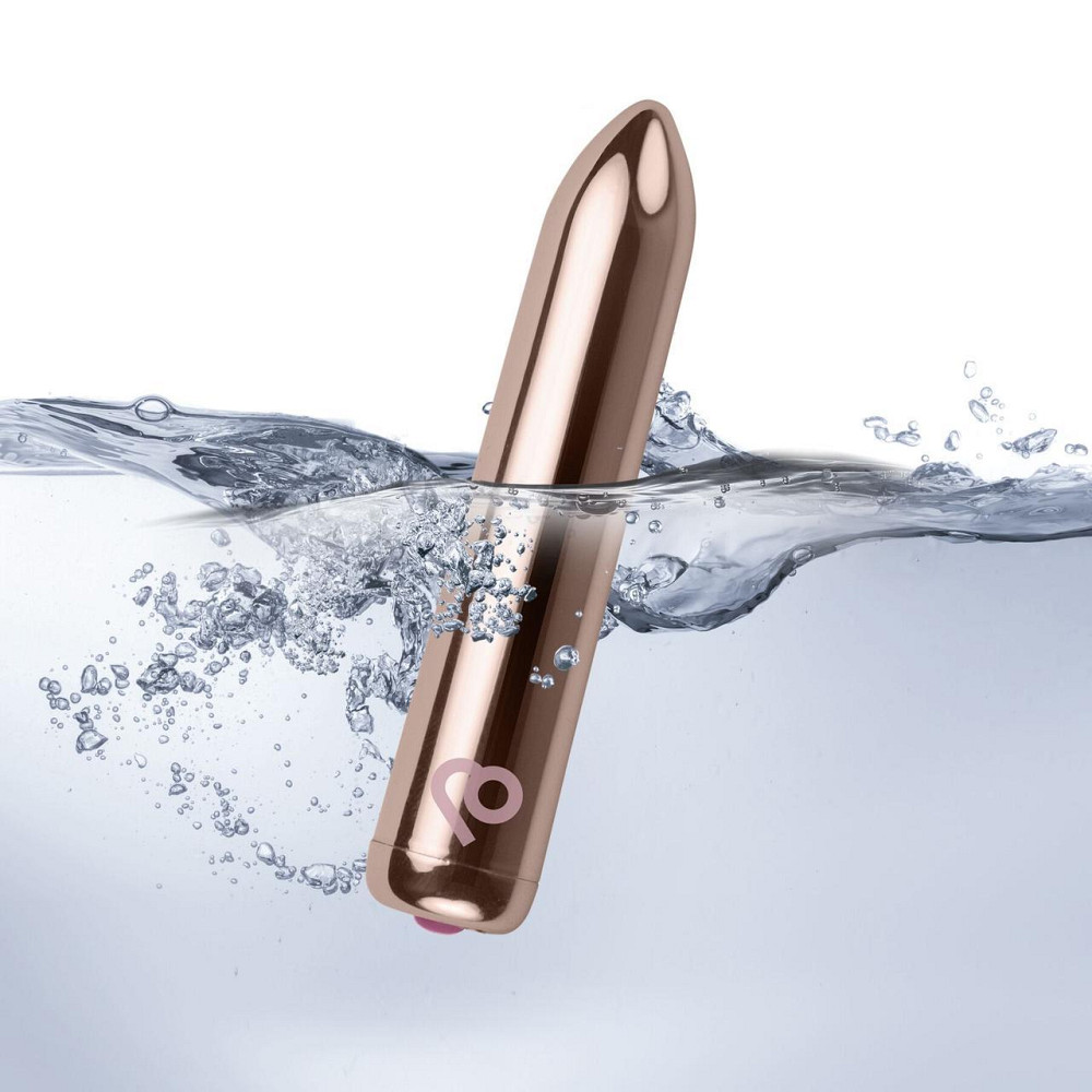 Віброкуля Rocks Off Bullet Golden Rose 16 Settings Sex Aura Київ - фото 8