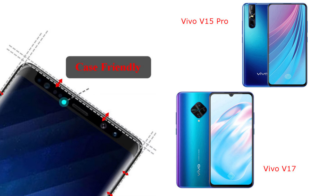 Захисне скло HyperGlass Pro для Vivo V15 Pro, vivo V17 – максимальна чутливість та захист Київ - фото 4
